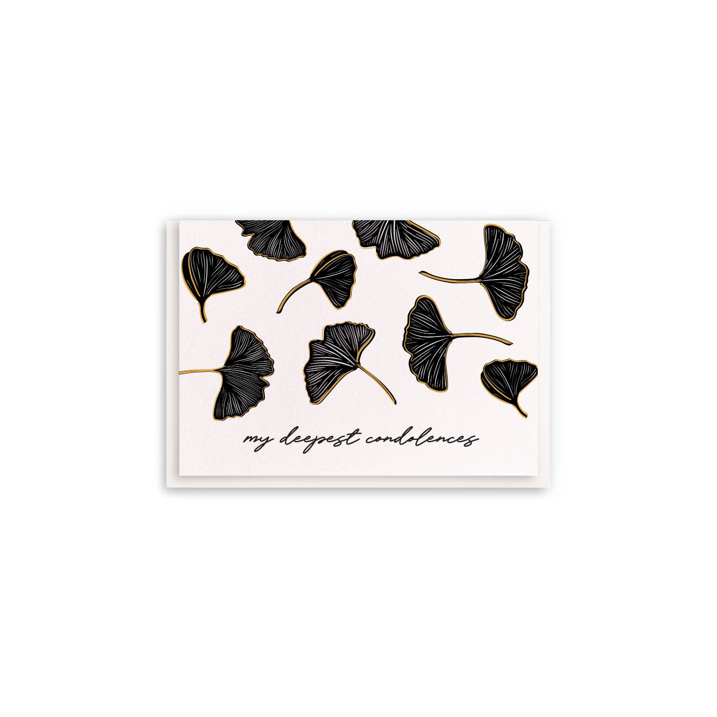 Dahlia Press - Wholesale Sympathy Card - Condolences - Enclosure Sympathy Greeting Card0