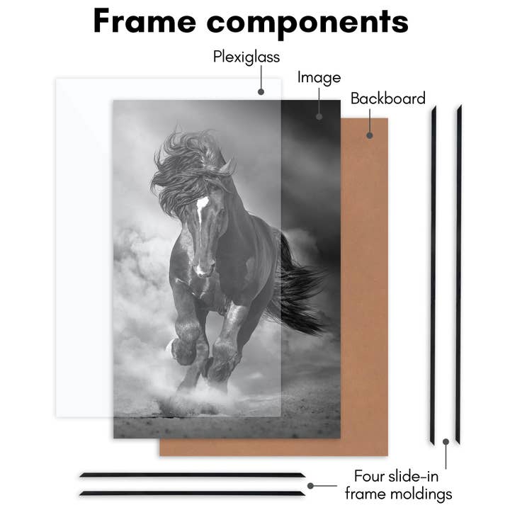 Americanflat - Wholesale Picture Frame - 3 Pack Lightweight Poster Frames56