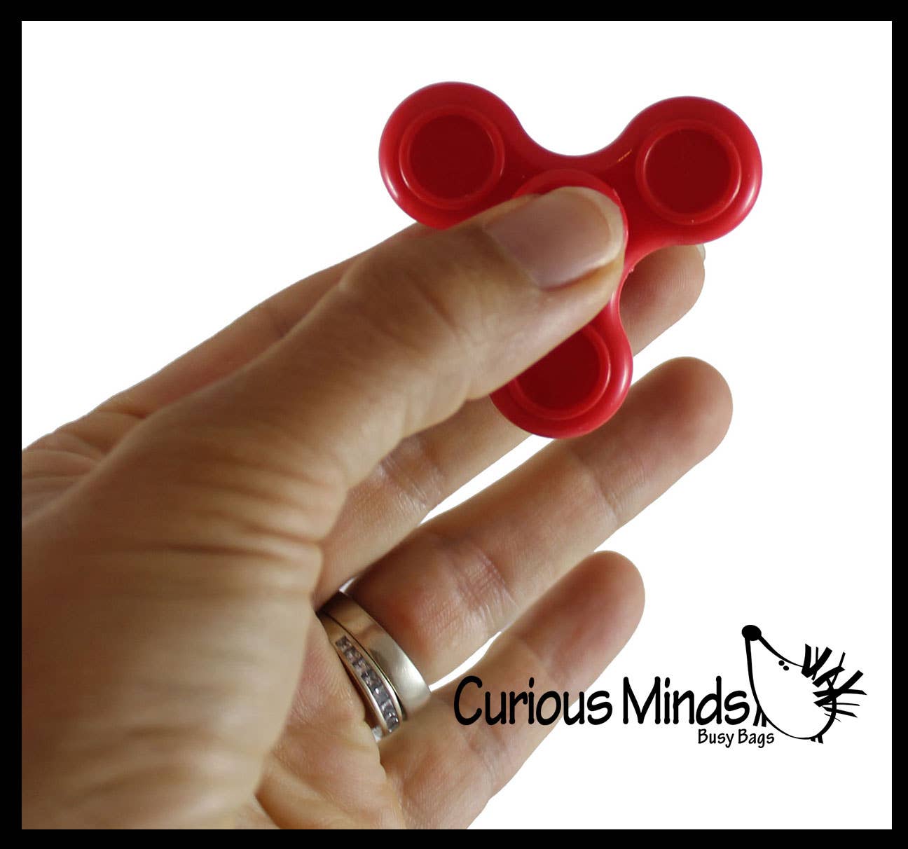 Curious Minds Toys - Wholesale Fidgetspeelgoed - Kinderen - 1 Mini Fidget Spinners - Fidget Toy - Speelgoed voor sensorische stress - T6