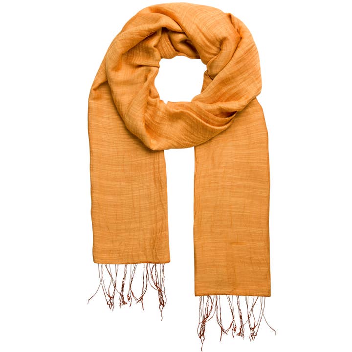 Marquet - Wholesale Scarf - Women's - Silk and Linen Fair Trade Shawl - Lightweight for Summer