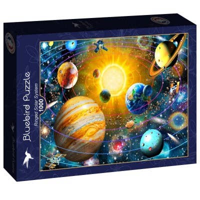 1000 Piece Puzzle - Ringed Solar System for wholesale by Bluebird Puzzle