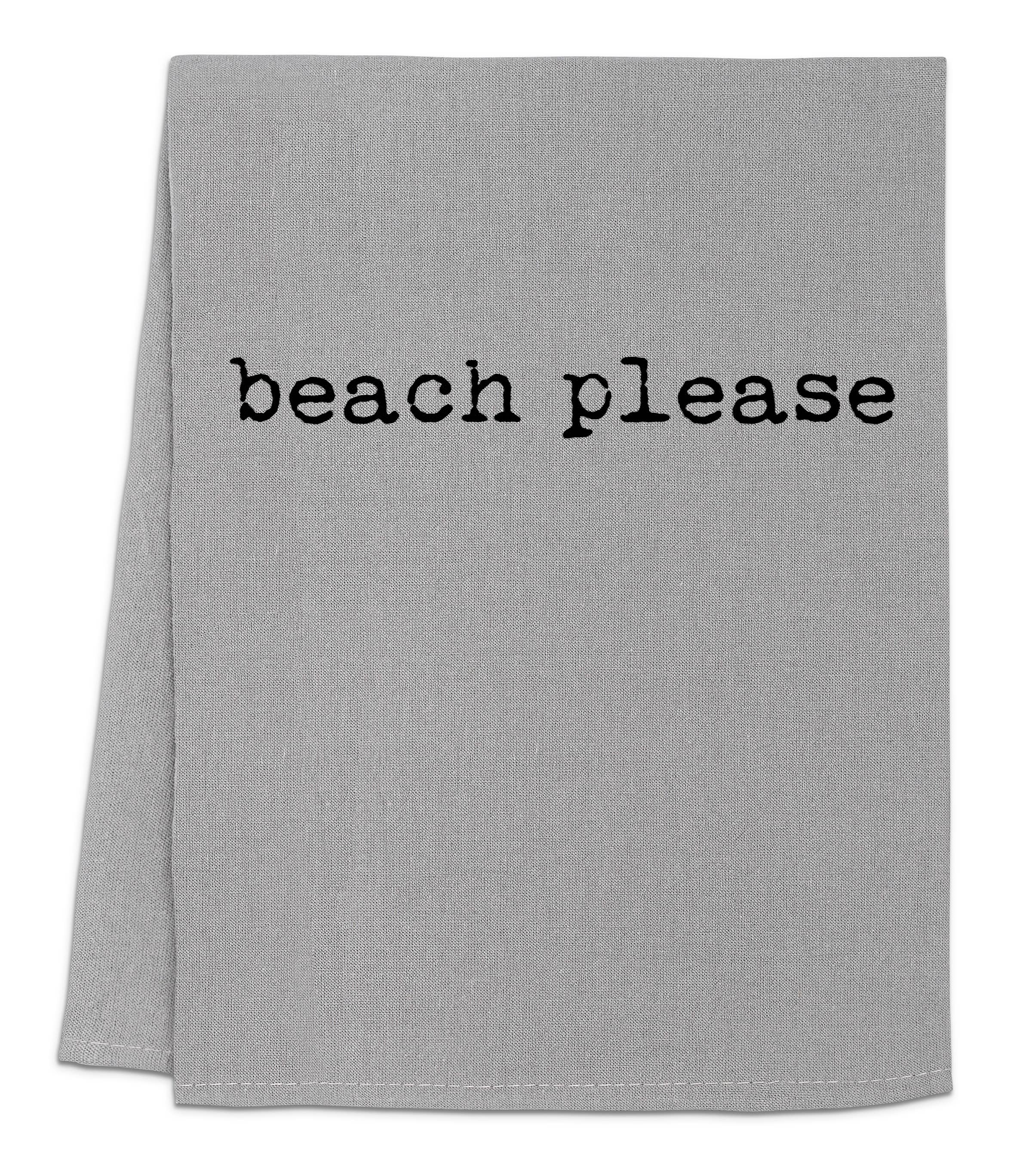 Moonlight Makers - Wholesale Tea Towel - Beach Please - Kitchen Towels  1