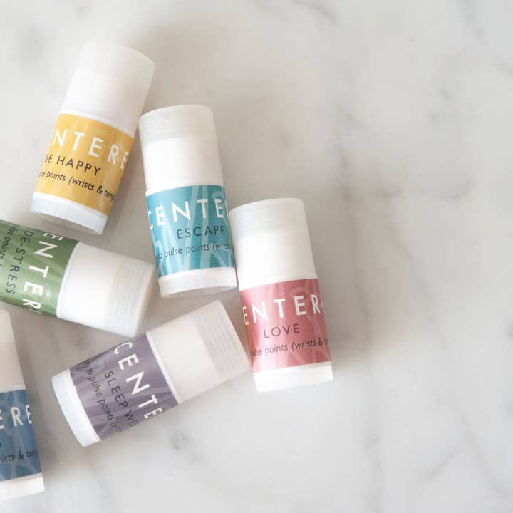 Mini baumes d'aromathérapie (100 unités) pour la vente par Scentered