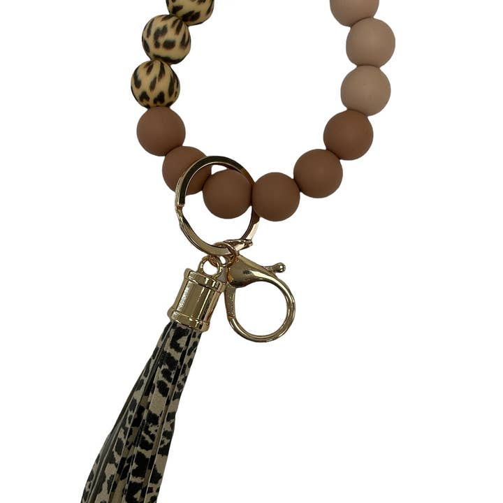 MiMi Wholesale - Wholesale Keychain Bracelet - BB139x169 Theme Silicone Beaded Keyring/Keychain Bracelet4