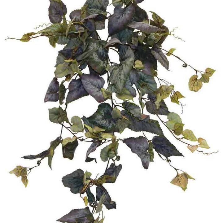 Frosted Begonia Bush 32in with 155 Leaves for wholesale by TF Publishing - Paper Goods