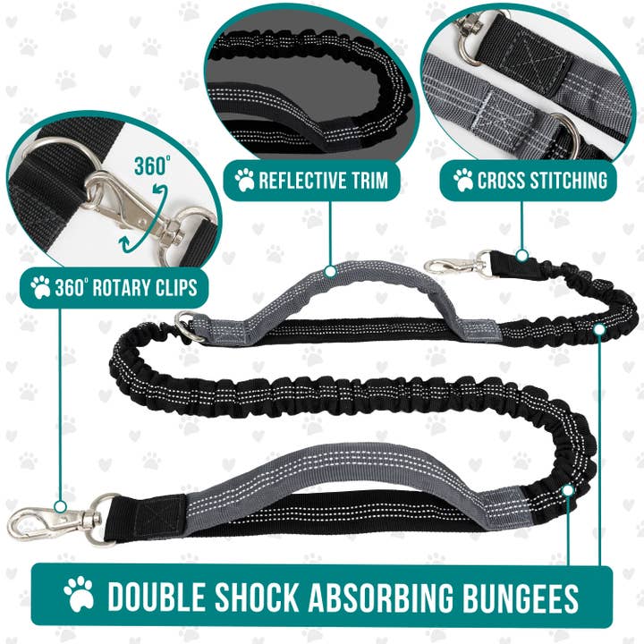 PetAmi - Wholesale Pet leash – Dog - Classic Hands Free Dog Leash Bag22