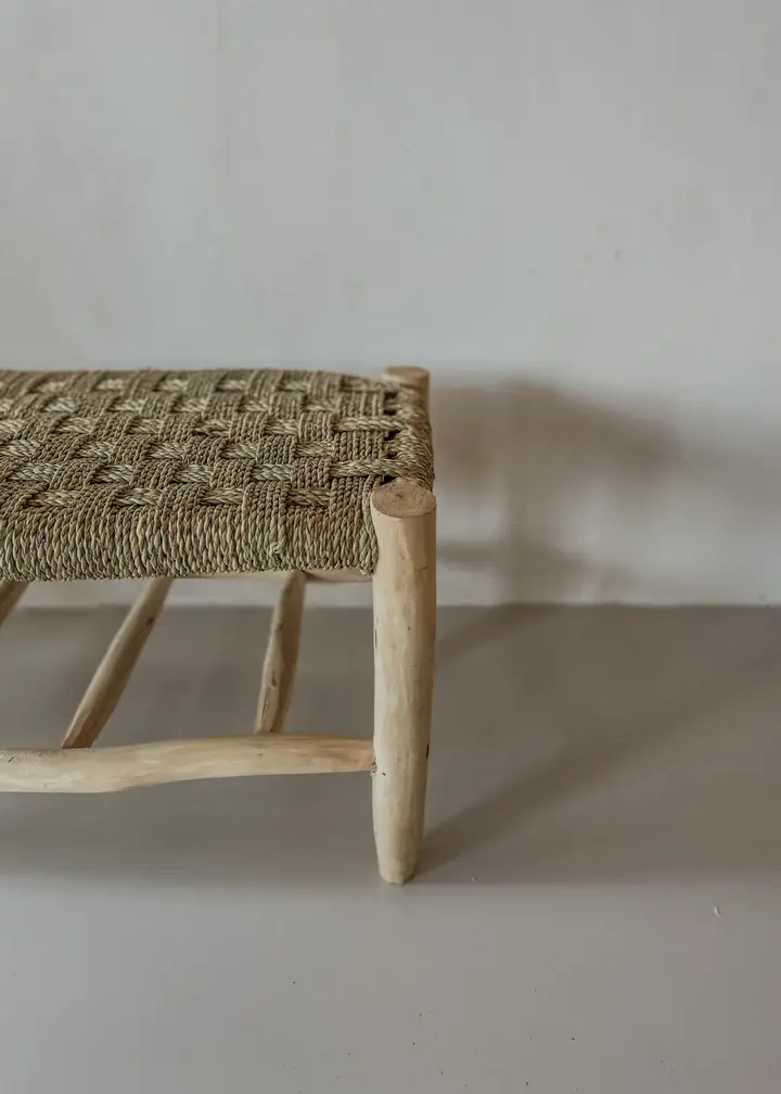 High crafty – Banco por atacado – Banco Marroquino Feito à Mão – 100 cm – Estrutura de Madeira de Eucalipto2