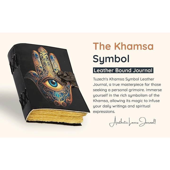 Tuzech Leather – wholesale Journal och dagbok – TUZECH läderklätt anteckningsbok med grimoirestil och ojämna kanter för män och kvinnor59