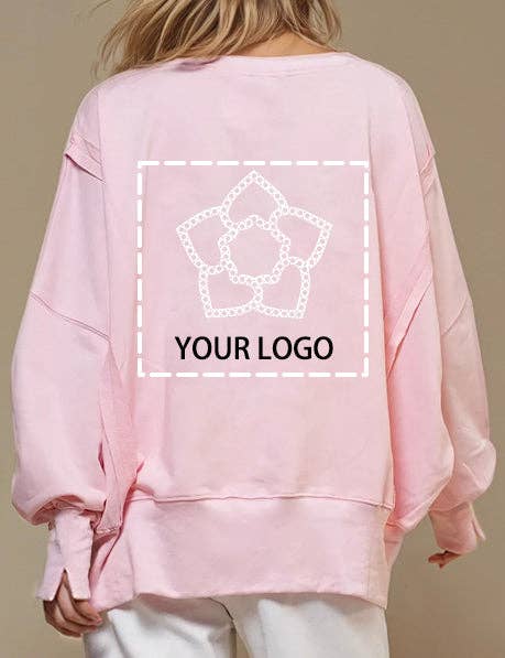 Sweetkama - Wholesale Sweatshirt - Women's - Sweatshirt/Hoodie Customized LOGO Service SKLOGO1