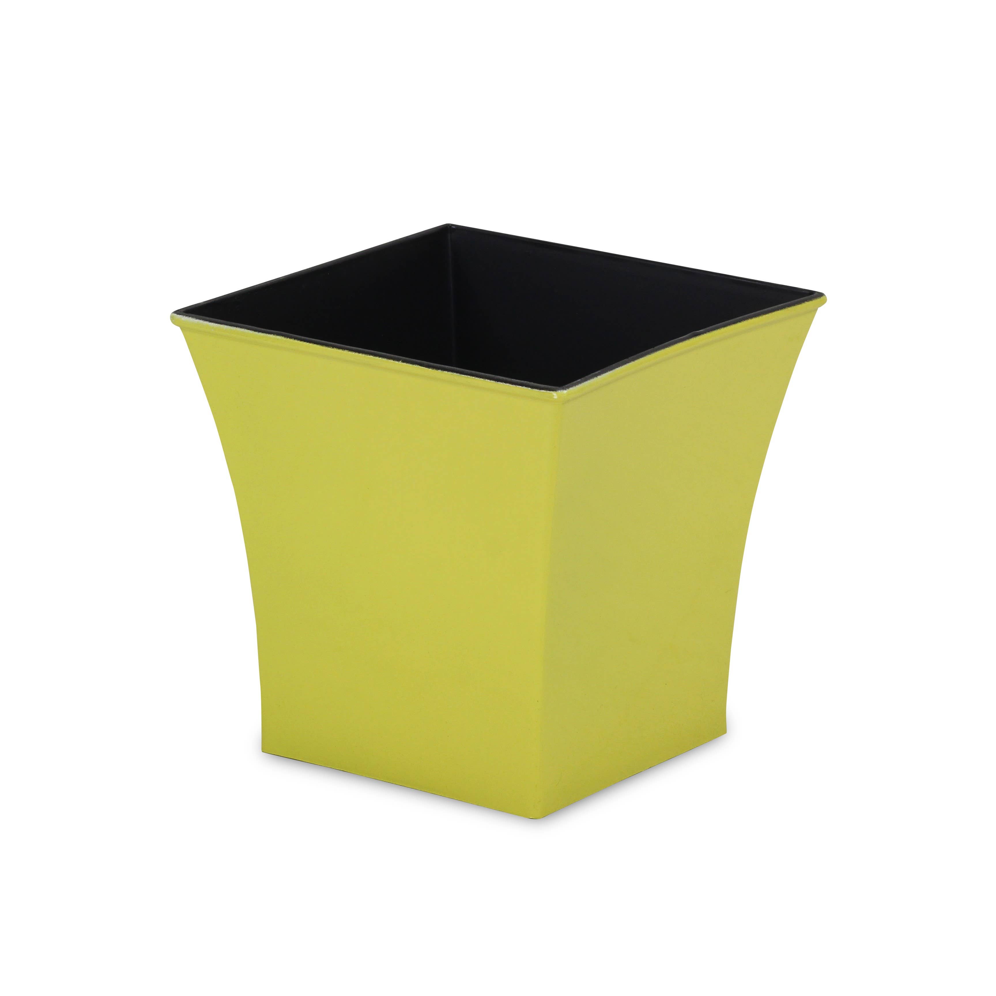 Cheungs Home Decor - Wholesale Plant Pot - 7.25 Inch Square Tapered Plastic Pot11