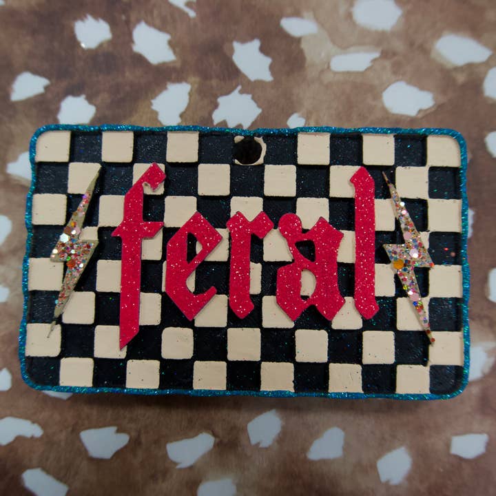 Feral- Car Freshie for wholesale by wheely fresh co