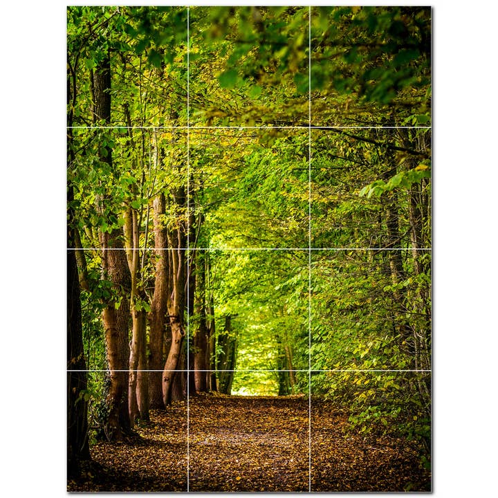 Tree Ceramic Tile Ceramic Tile Mural PT501008 for wholesale by Picture-Tiles.com
