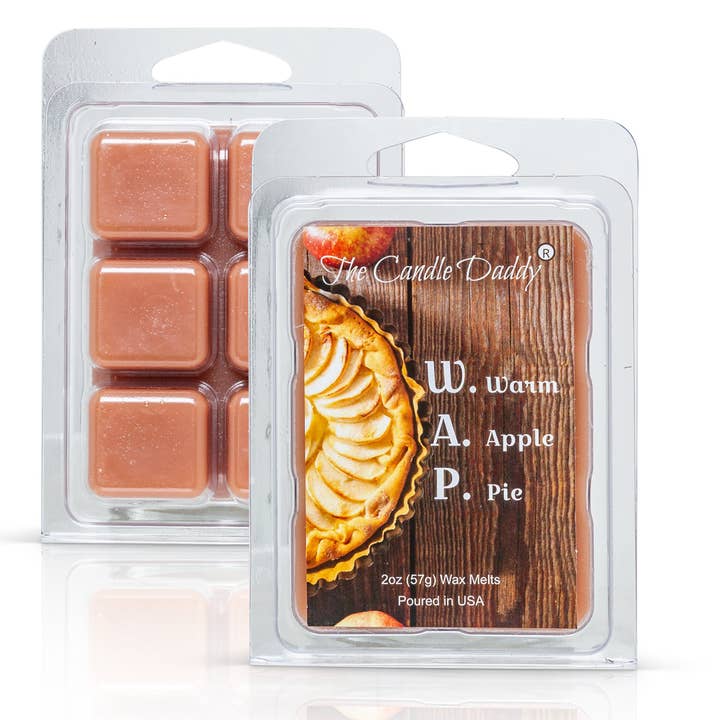 The Candle Daddy - Wholesale Wax Melt - W.A.P. - Warm Apple Pie Scented Melt- Maximum Scent Wax