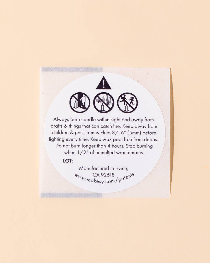 makesy - Wholesale Jar/Filled Candle - private label candle - 12oz aura6