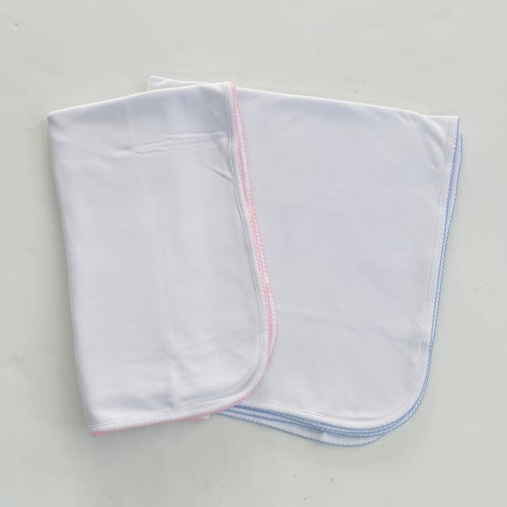 Manta con ribete de picot para venta al por mayor de Bayou Blanks