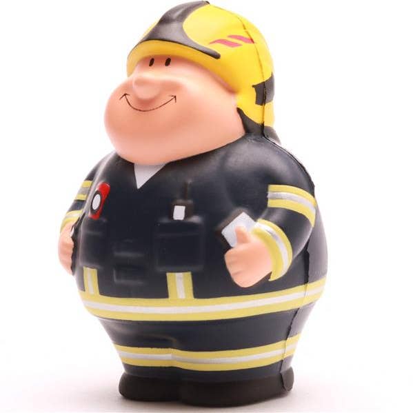 Feuer Bert 2.0 - dunkelblau - Stressball - Knautschfigur für den Großhandel von Duckshop