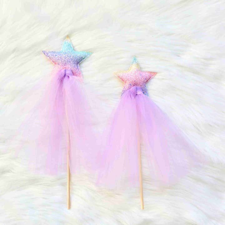 Bailey & Ava - Wholesale Toy Wand - Kids - Sparkle Magic Wand - Unicorn Multi Color - Wholesale