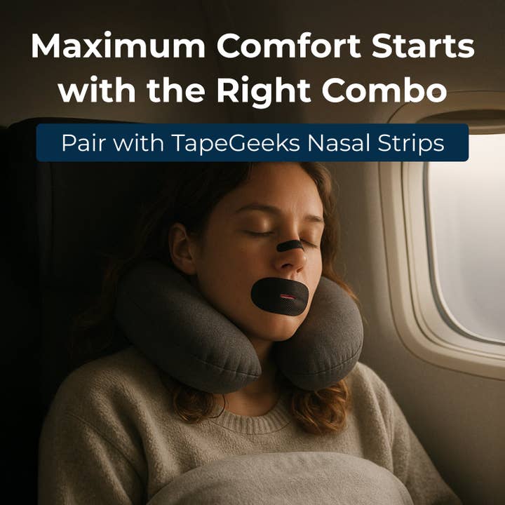 Black TG Breathe+ Mouth Tape for Sleeping – Anti-Snoring, Nasal Breathing Aid, Hypoallergenic, Skin-Friendly, 30 Strips for wholesale on Faire5