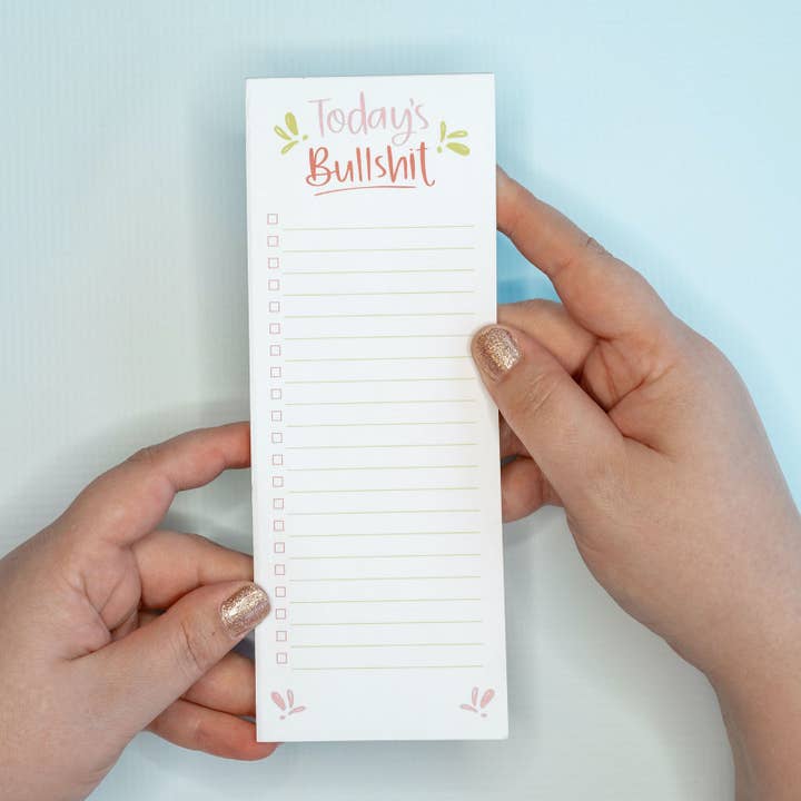 Colette Paperie - Wholesale Notepad - Notepad - Today's Bullshit List2
