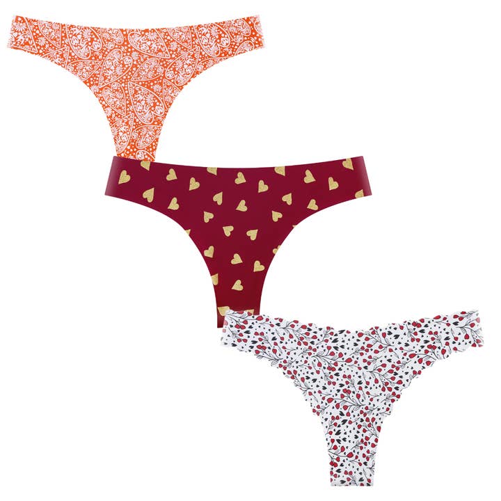 Cupid Crush All Thongs Set for wholesale by Splendies