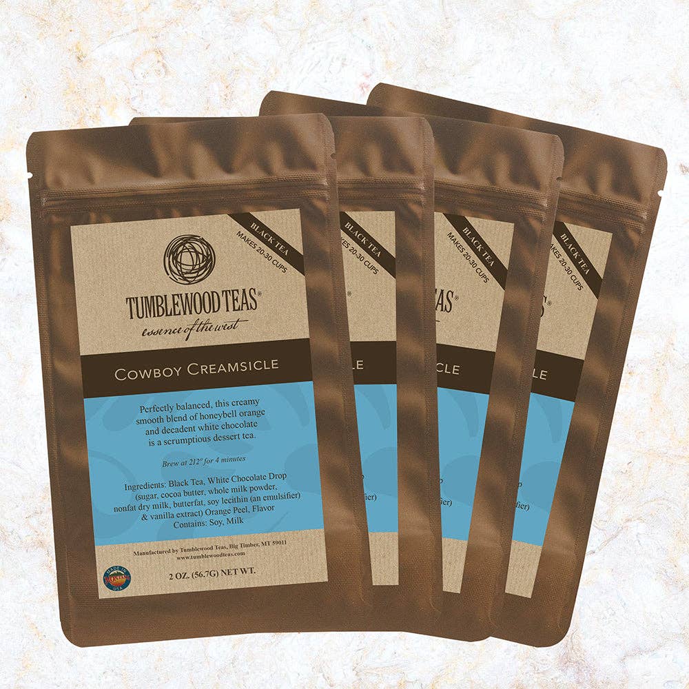 Tumblewood Teas - Wholesale Loose Tea - Cowboy Creamsicle1