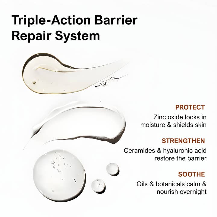 Bee Naturals - Wholesale Night Cream - Restore Barrier Night Crème with Zinc Oxide3