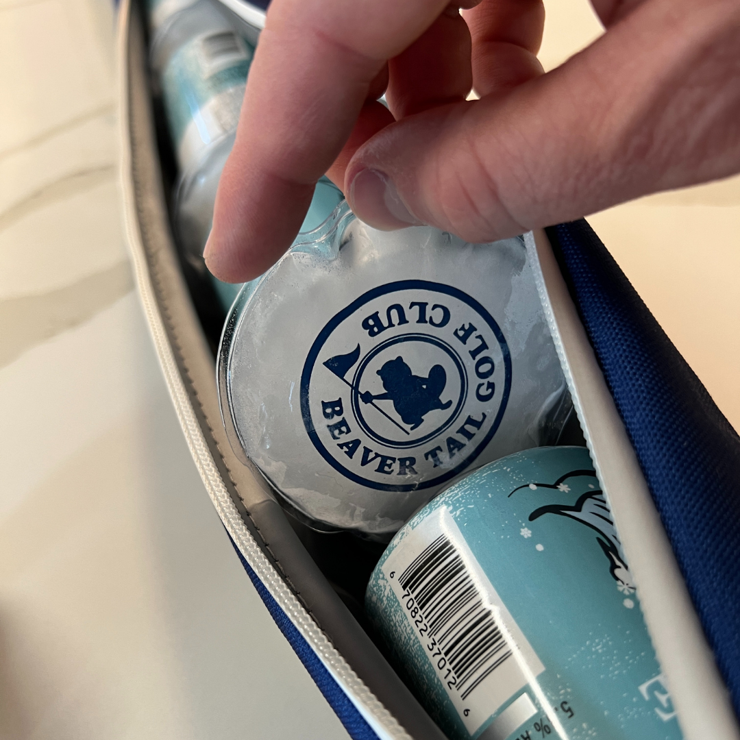 Beaver Tail Golf Club - Wholesale Cooler/Cooler Bag - FRANK - BEER COOLER SLEEVE5