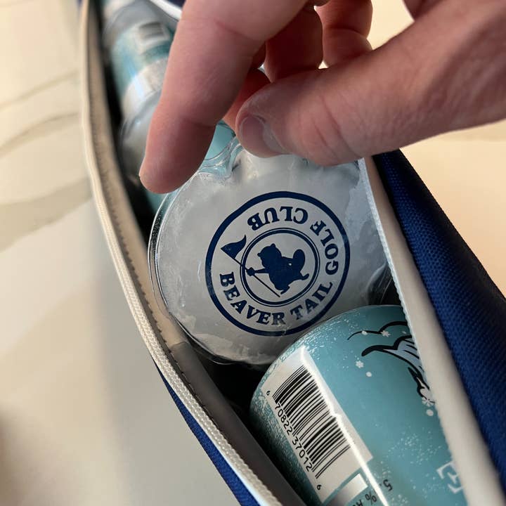 Beaver Tail Golf Club - Wholesale Cooler/Cooler Bag - FRANK - BEER COOLER SLEEVE5