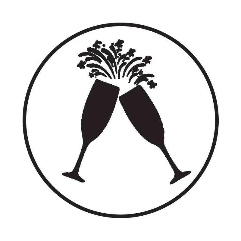 Freund Mayer & Co. - Vente Tampon encreur/décoratif - Moules à sceller en cire en laiton, symboles populaires, sans poignée27