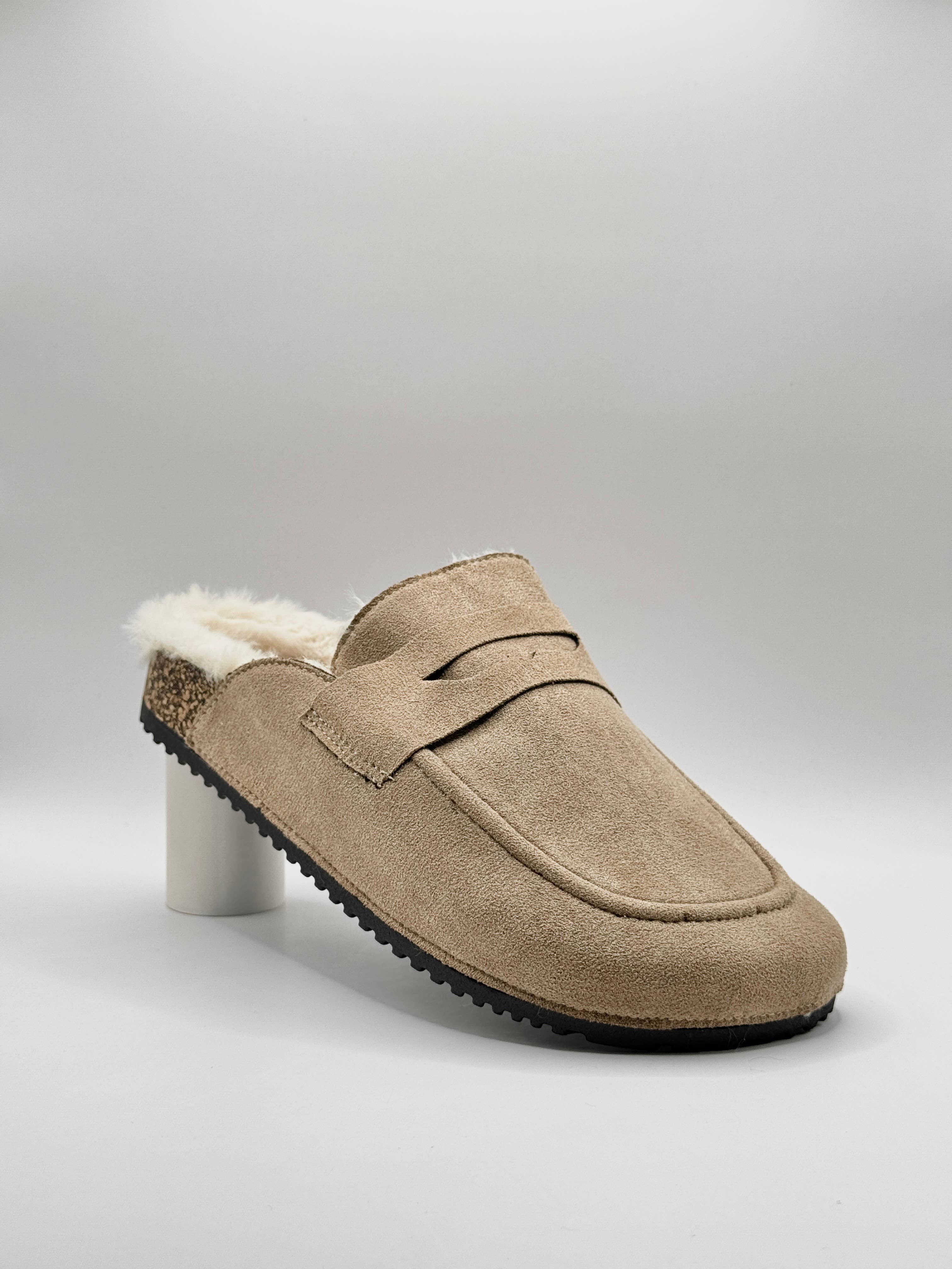 WILADY - Vente Sabots – femme - Sabots à fourrure élégant12