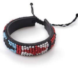 BeadWORKS - Wholesale Beaded Bracelet - Leather Bracelet9
