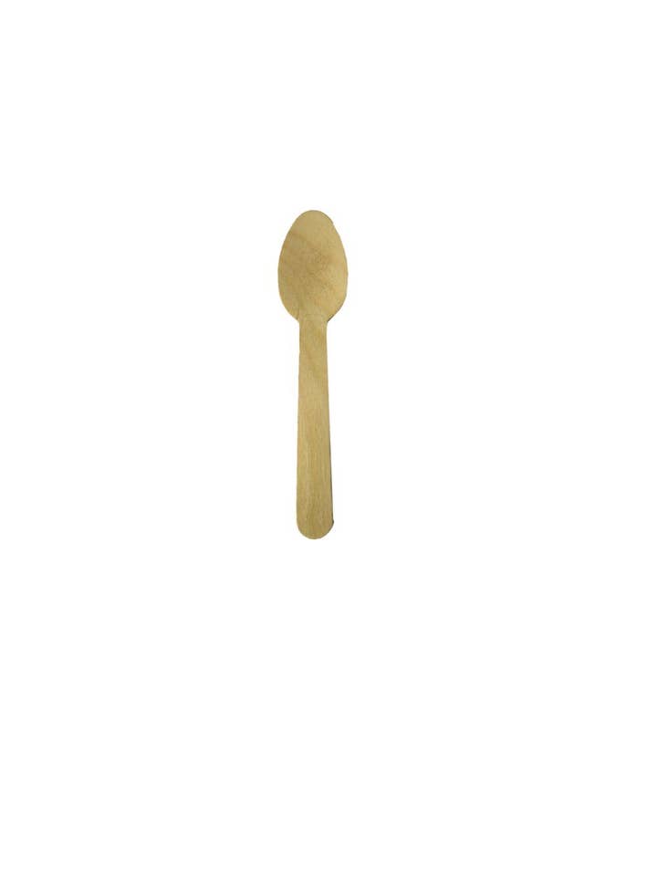 Wooden Spoon (Pack of 100) (6”) for wholesale by Ancientveda
