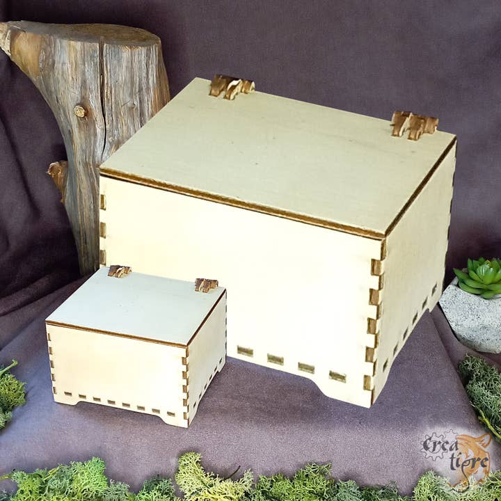 Scatola in legno creativa per hobby per la vendita all'ingrosso da parte di Creatigre