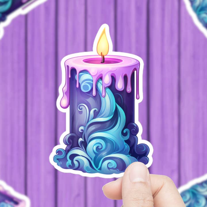Candle Sticker for wholesale by Mystical Clarity