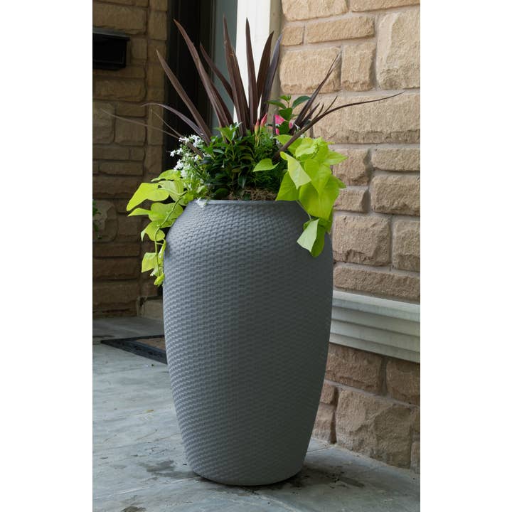 Algreen - Wholesale Planter Box - 28'' Wicker Planter