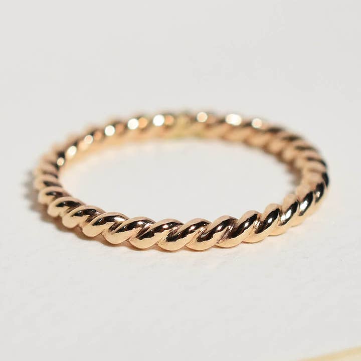 Luxe Rope Ring for wholesale by Loveable
