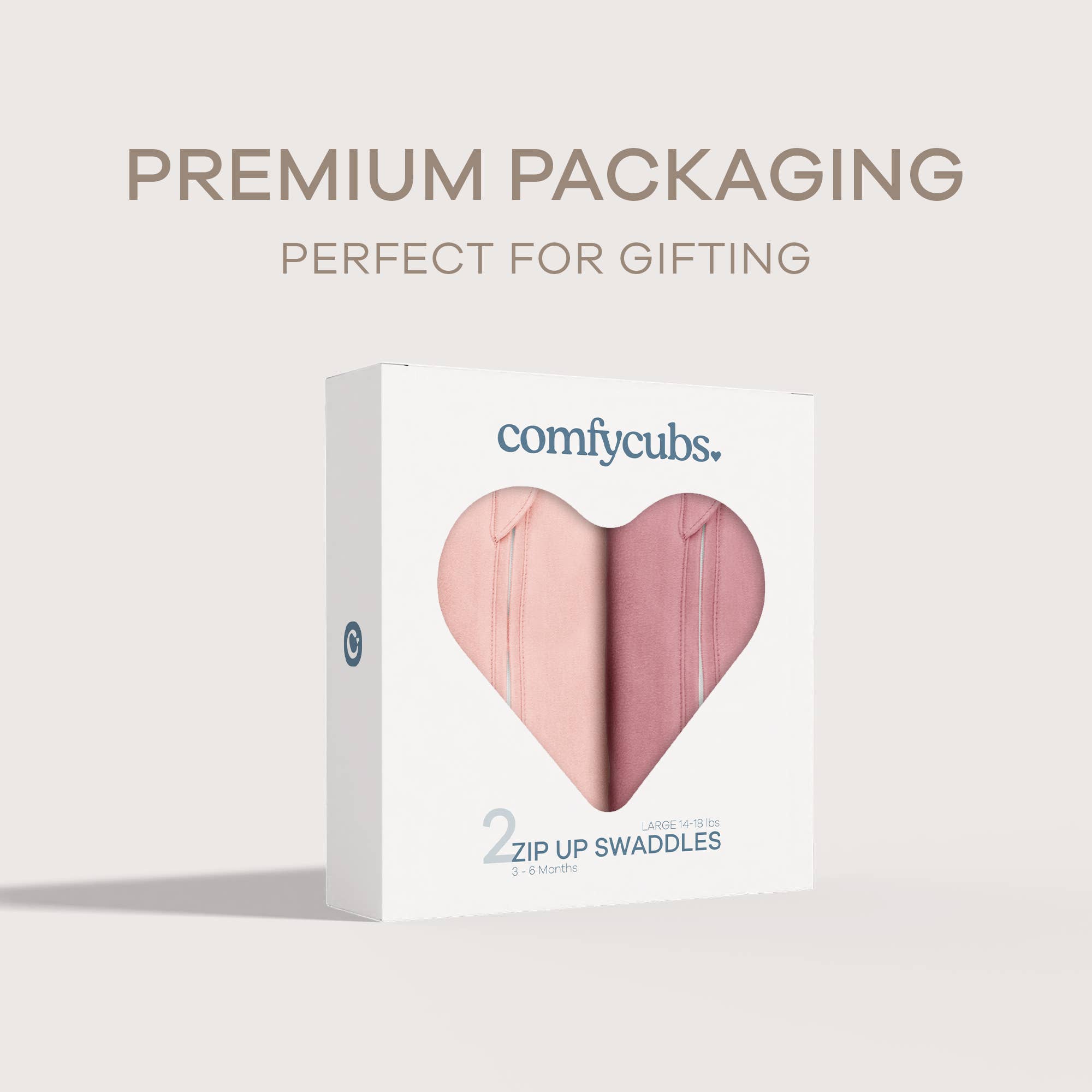 Comfy Cubs – Swaddle - Bebé por atacado – Conjunto de 2 Mantas Swaddle com Fecho Fácil da Comfy Cubs29