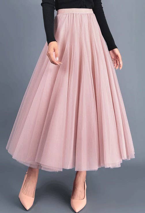Miss Sparkling - Wholesale Skirt - Women's - Midi Skirt  14