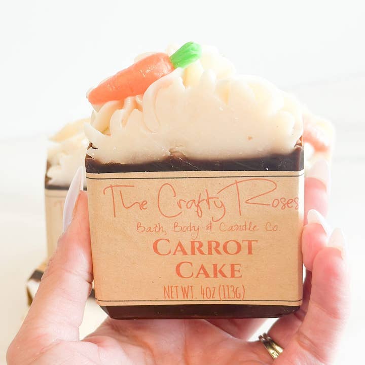 The Crafty Roses - Wholesale Bar Soap - New! Carrot Cake Soap Bar0