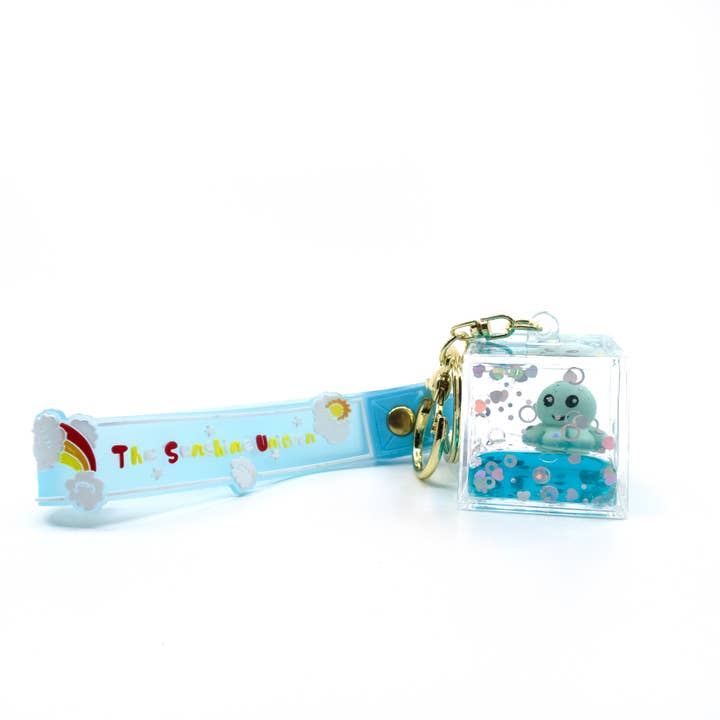 ASSORTED Octopus Liquid Key Chain KC2830-31 (12PC) for wholesale on Faire3