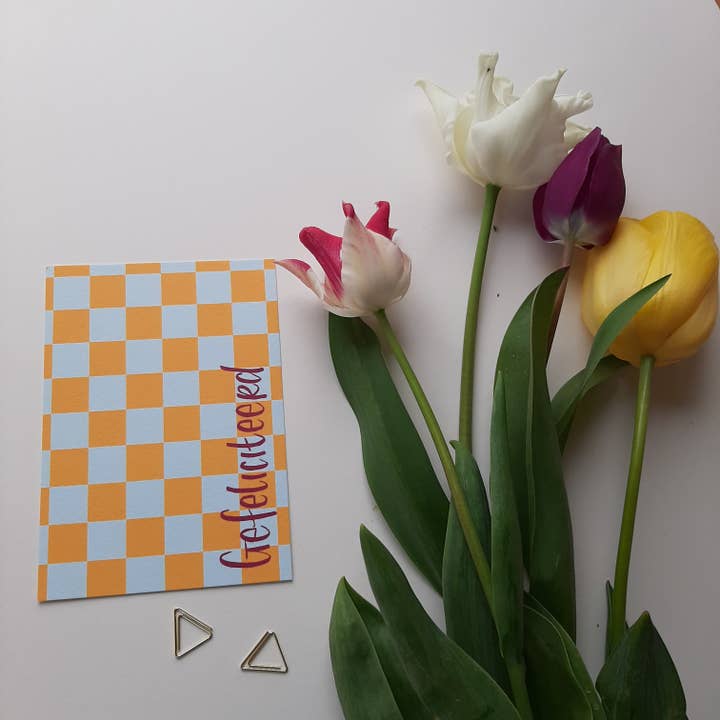 Color Blocking - Gefeliciteerd blok voor wholesale door JUDITH maakt