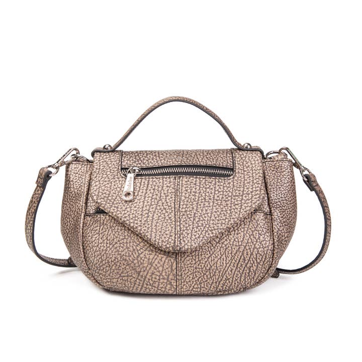 Axelväska i guldigt Bruny-läder för wholesale av kate lee