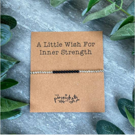 The Persnickety Co - Vente Bracelet de perles - Bracelet perlé A Little Wish For Inner Strength1