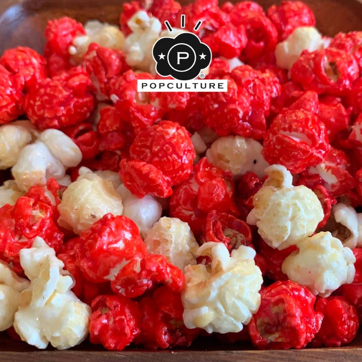 Cinnamon & Aged White Cheddar for wholesale by Popculture Gourmet Popcorn