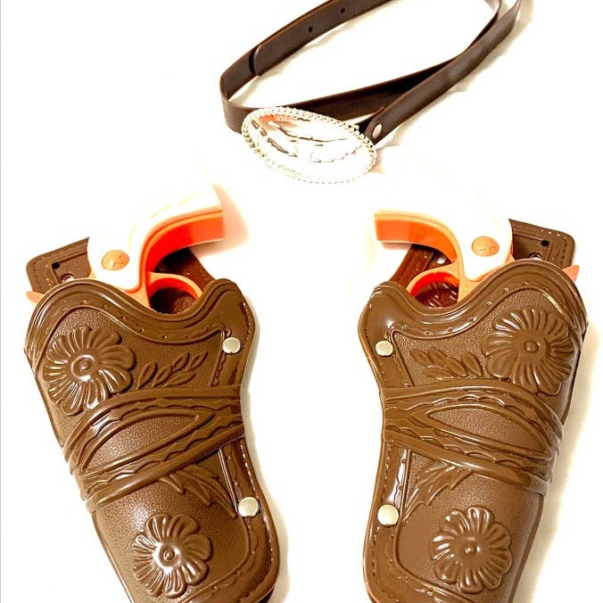 GonherCapGuns.com - Wholesale Classic Toy - Kids - Legends of the Wild West Durango Double Cap Gun & Holster 4