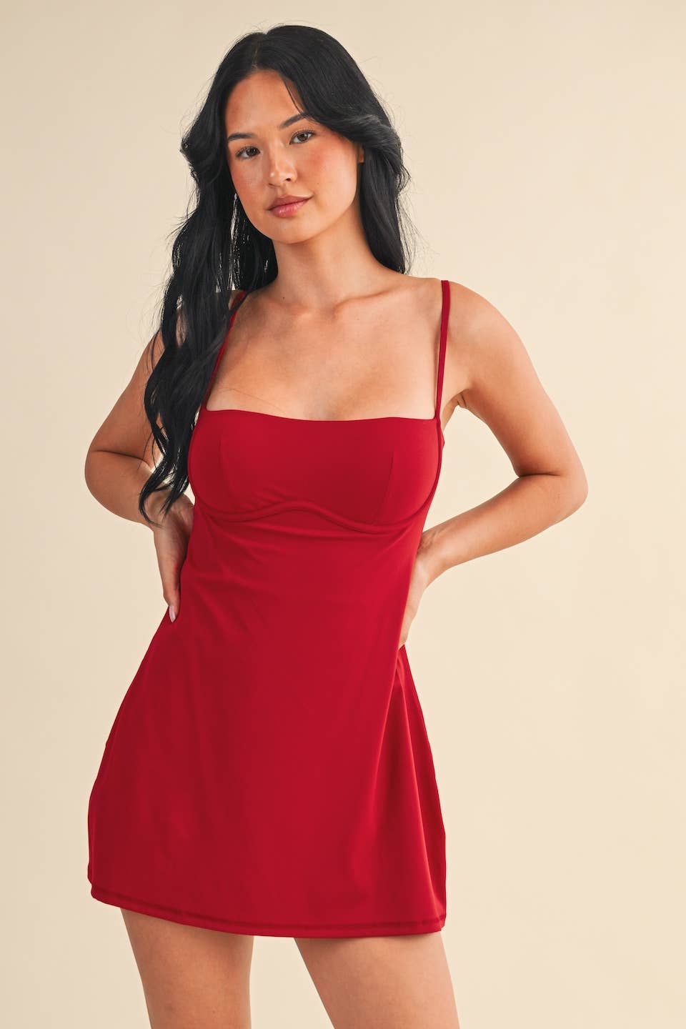 KIMBERLY C - Wholesale Athletic Dress - Women's - Sweetheart Dress 2.037