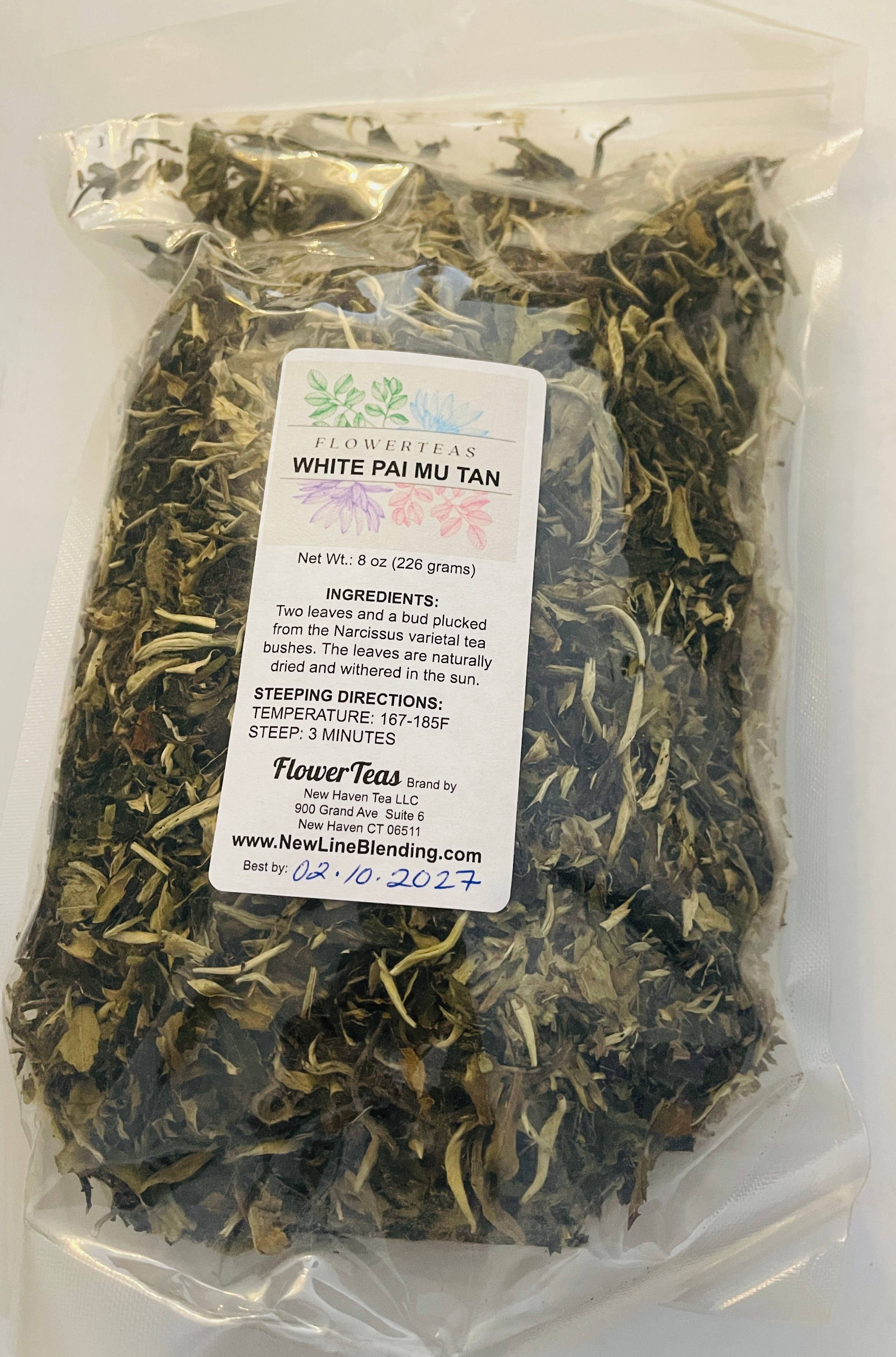 FlowerTeas – Engroshandel Løs te – Løsbladet te i løs vægt 1 lbs Kommerciel brygning Fødevareservice141