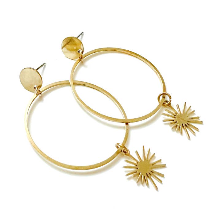 Halo sunburst hoops for engroshandel hos Blue Begonia