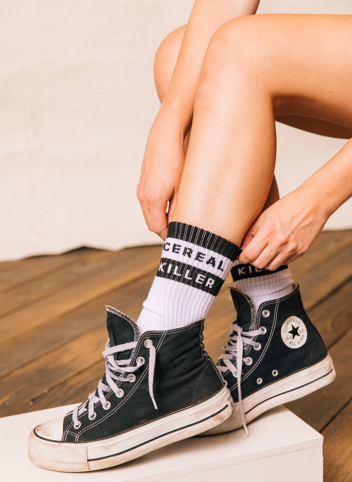 Pyknic - Wholesale Socks - Unisex - Cereal Killer Vintage Comfy Crew Socks2