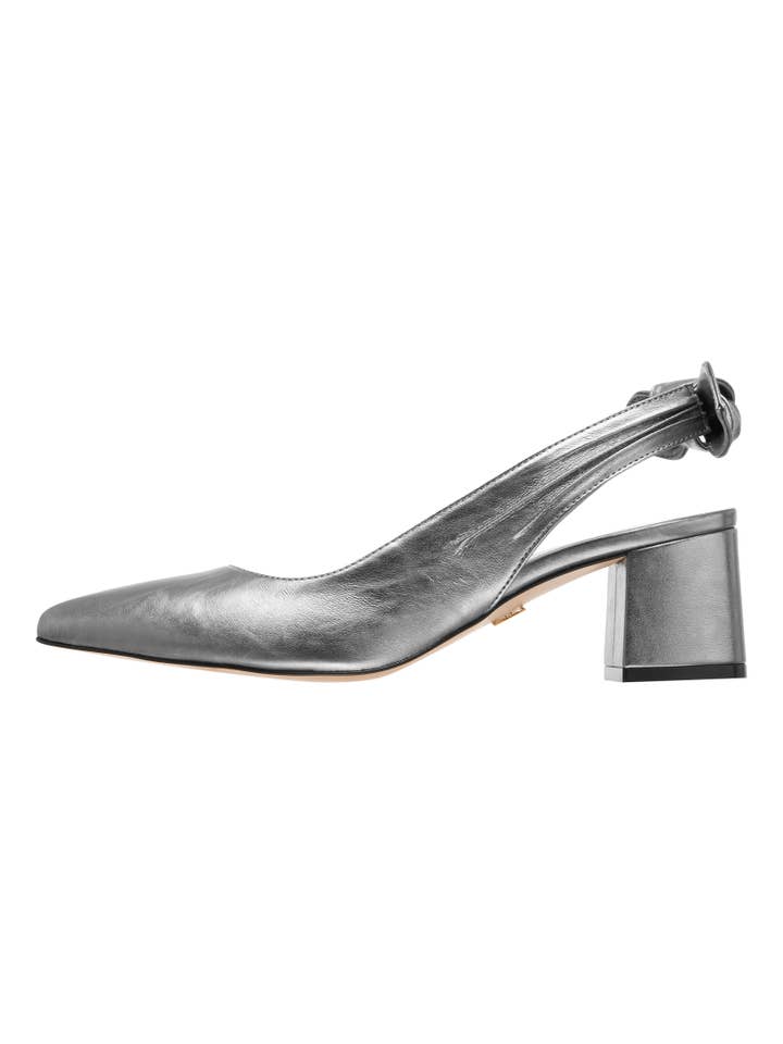 metallic grey pump 'Brooke' for wholesale on Faire